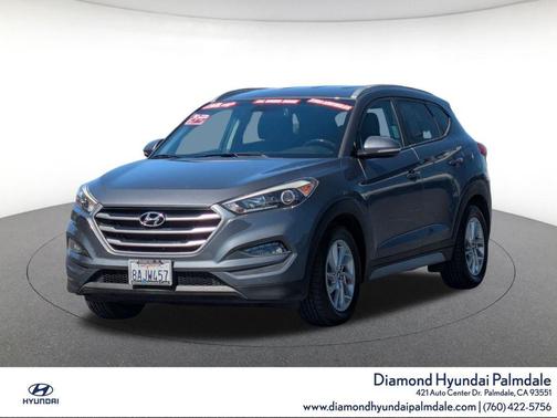 Coliseum Gray 2017 Hyundai TUCSON SE Plus