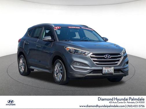 Coliseum Gray 2017 Hyundai TUCSON SE Plus