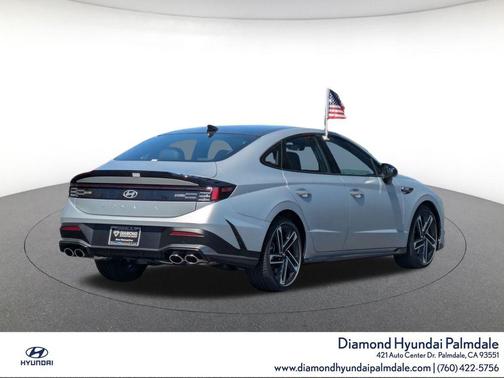 Aero Silver Matte 2025 Hyundai SONATA N Line
