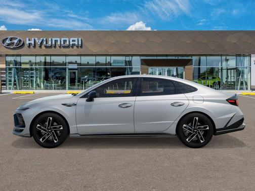 Aero Silver Matte 2025 Hyundai SONATA N Line