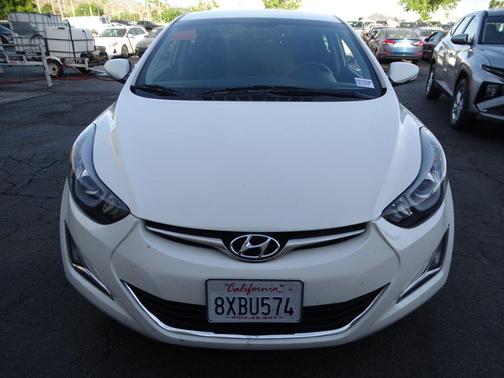 Pearl White 2014 Hyundai ELANTRA Limited