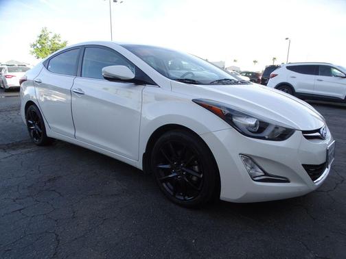 Pearl White 2014 Hyundai ELANTRA Limited