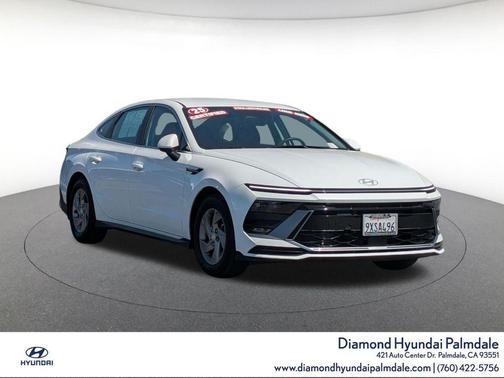 Serenity White 2025 Hyundai SONATA SE