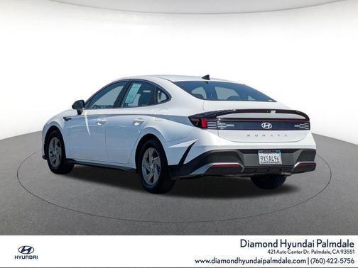 Serenity White 2025 Hyundai SONATA SE
