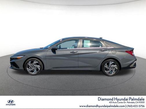 Ecotronic Gray 2025 Hyundai ELANTRA Limited