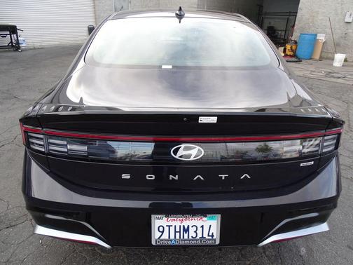 Carbon Blue 2025 Hyundai SONATA Hybrid SE