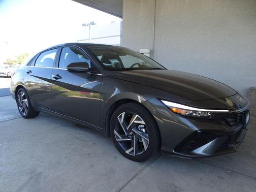 Amazon Gray 2025 Hyundai ELANTRA HEV Limited