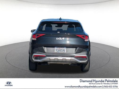 Fusion Black 2025 Kia Sportage LX