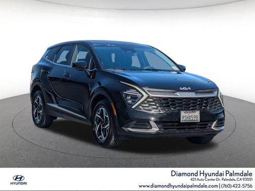 Fusion Black 2025 Kia Sportage LX