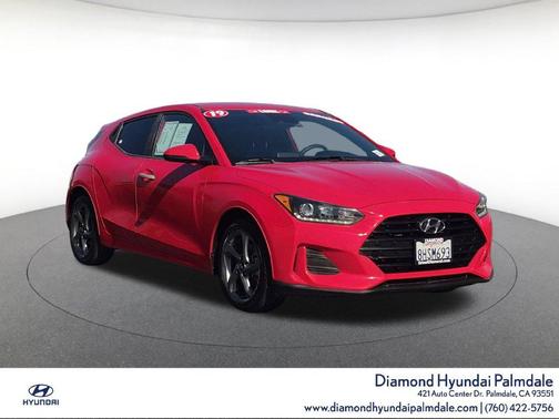 Racing Red 2019 Hyundai Veloster 2