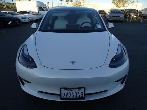 Pearl White Multi-Coat 2021 Tesla Model 3 Long Range