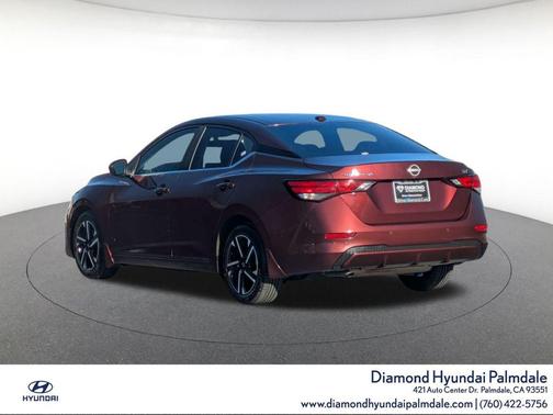 Rosewood Metallic 2024 Nissan Sentra SV