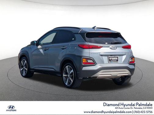 Sonic Silver 2021 Hyundai KONA Limited