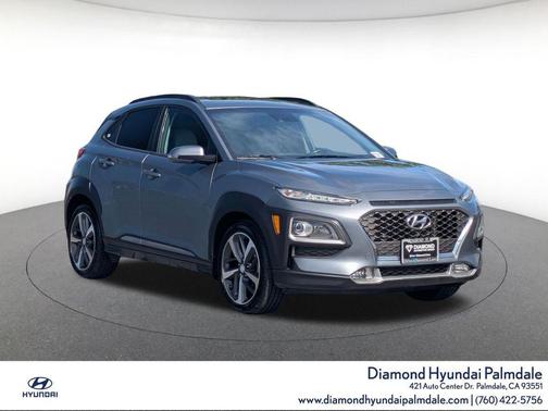 Sonic Silver 2021 Hyundai KONA Limited