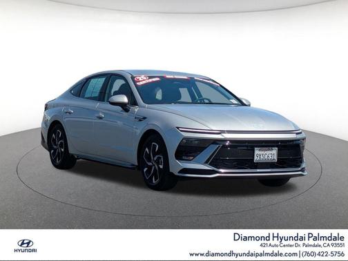 Aero Silver 2025 Hyundai SONATA SEL