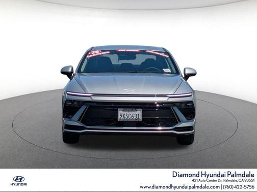 Aero Silver 2025 Hyundai SONATA SEL