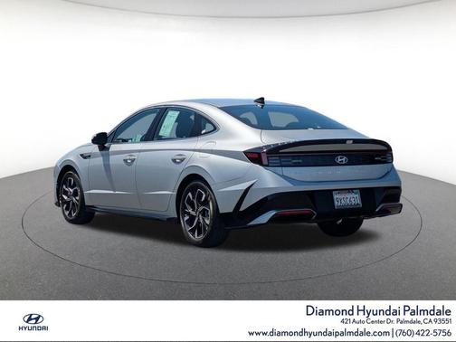 Aero Silver 2025 Hyundai SONATA SEL