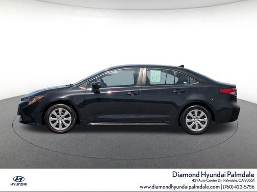 Black Sand Pearl 2022 Toyota Corolla LE