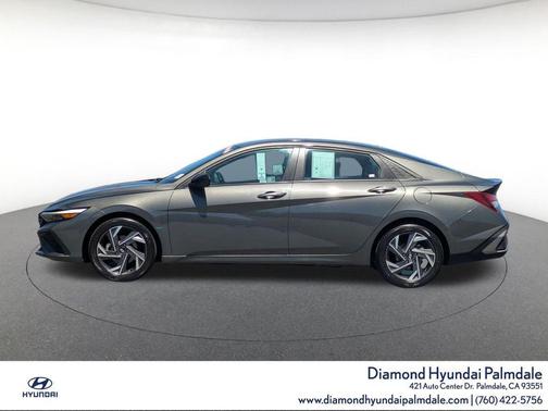 Amazon Gray 2025 Hyundai ELANTRA Sport