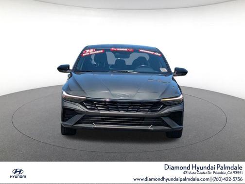 Amazon Gray 2025 Hyundai ELANTRA Sport