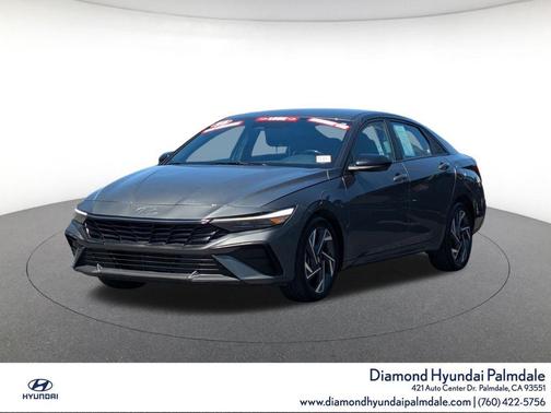Amazon Gray 2025 Hyundai ELANTRA Sport