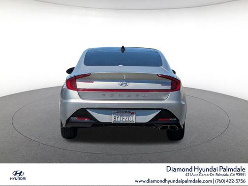 Shimmering Silver Pearl 2021 Hyundai SONATA SEL