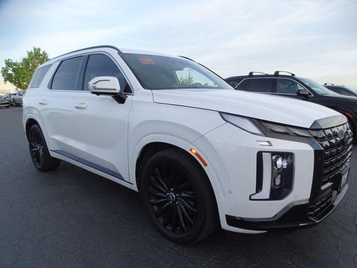 Hyper White 2024 Hyundai PALISADE Calligraphy Night Edition