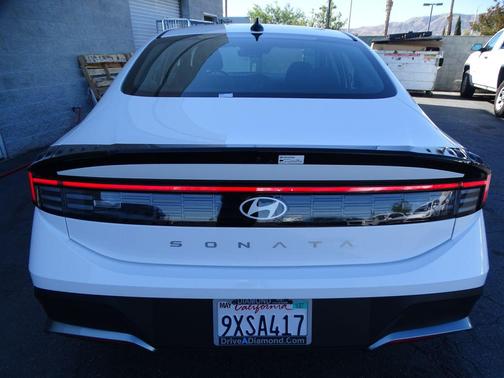 Serenity White 2025 Hyundai SONATA SE