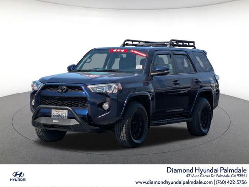 Nautical Blue Metallic 2017 Toyota 4Runner SR5 Premium