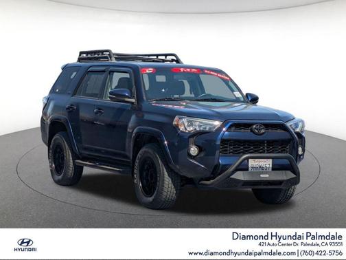 Nautical Blue Metallic 2017 Toyota 4Runner SR5 Premium