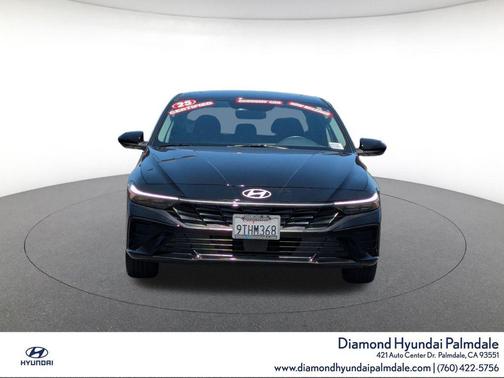 Abyss Black 2025 Hyundai ELANTRA SEL