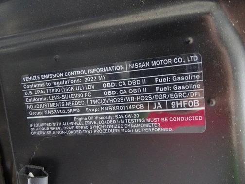 2022 Nissan Altima SR FWD