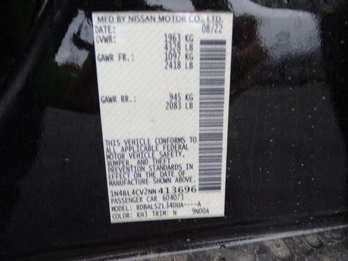2022 Nissan Altima SR FWD