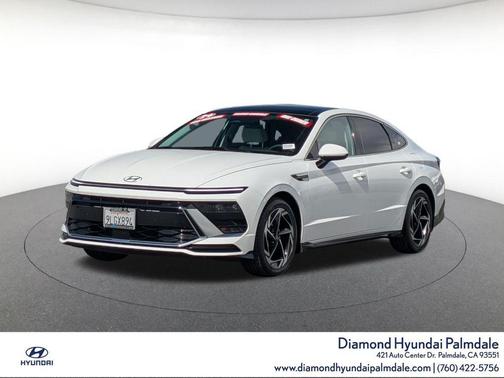 Serenity White 2024 Hyundai SONATA SEL