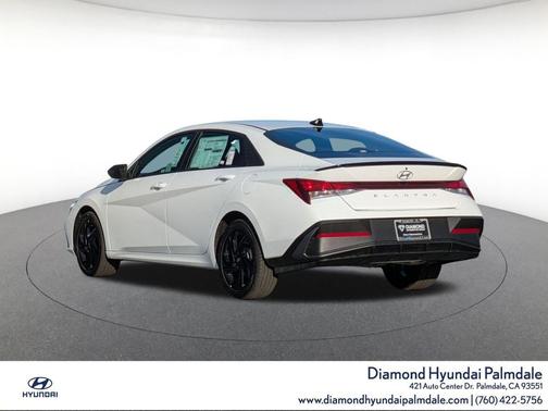 Serenity White 2026 Hyundai ELANTRA Sport