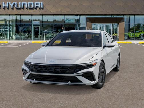 Serenity White 2026 Hyundai ELANTRA HEV Blue