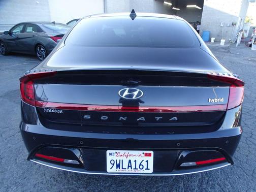 Carbon Blue 2023 Hyundai SONATA Hybrid Limited