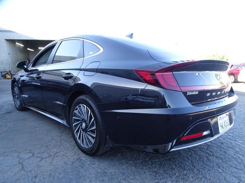 Carbon Blue 2023 Hyundai SONATA Hybrid Limited