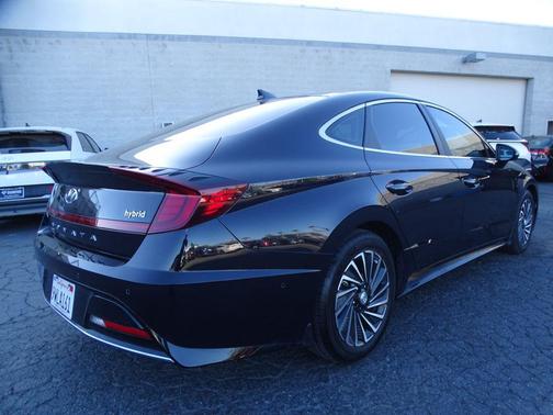 Carbon Blue 2023 Hyundai SONATA Hybrid Limited