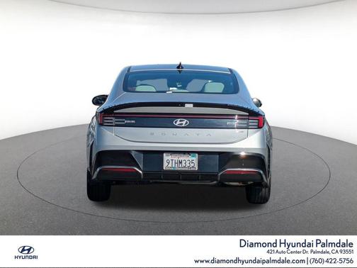 Aero Silver 2025 Hyundai SONATA Hybrid SE