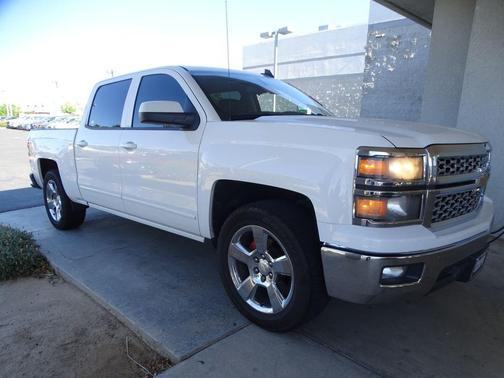 Summit White 2015 Chevrolet Silverado 1500 1LT