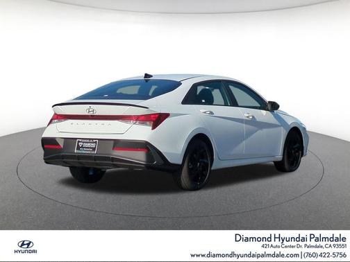 Serenity White 2026 Hyundai ELANTRA Sport