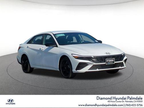 Serenity White 2026 Hyundai ELANTRA Sport