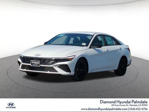 Serenity White 2026 Hyundai ELANTRA Sport