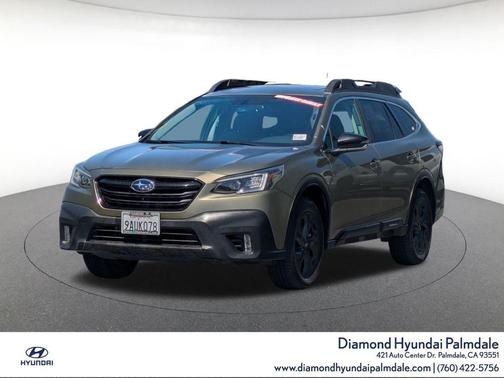Autumn Green Metallic 2022 Subaru Outback Onyx Edition XT