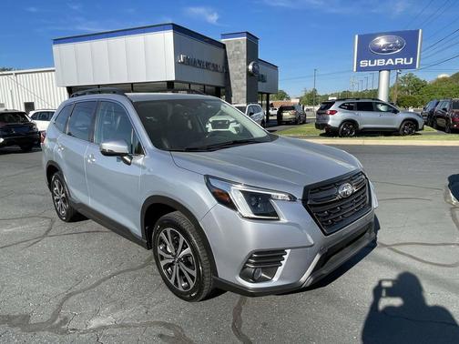 Silver 2022 Subaru Forester Limited CVT