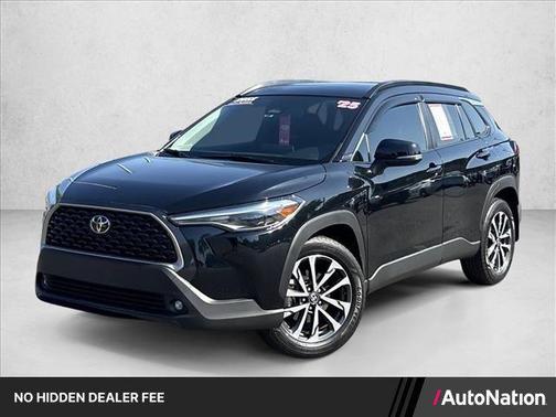 Jet Black 2025 Toyota Corolla Cross XLE