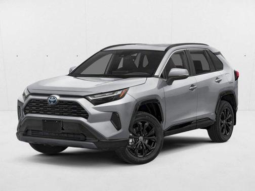 Magnetic Gray Metallic 2025 Toyota RAV4 Hybrid SE