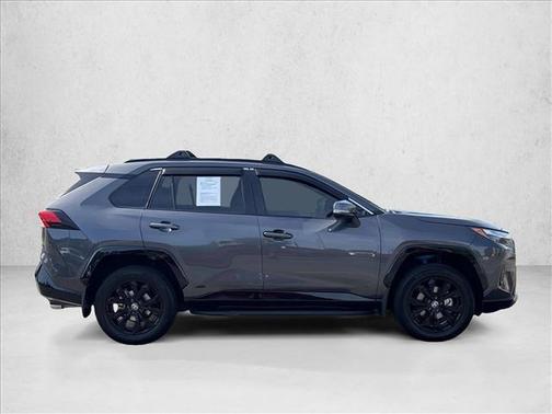Magnetic Gray Metallic 2025 Toyota RAV4 Hybrid SE