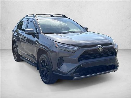 Magnetic Gray Metallic 2025 Toyota RAV4 Hybrid SE